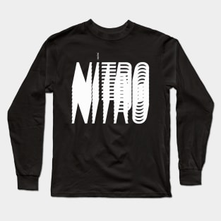 white nitro 2 Long Sleeve T-Shirt